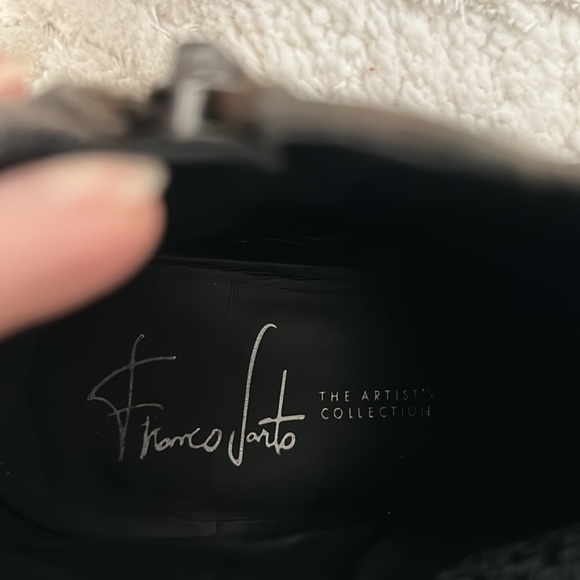 Franco Sarto Artist Collection Flat Ankle Booties - Distressed look - Picture 6 of 7